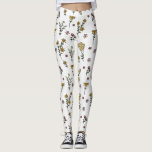 Leggings Flor Primavera Floreciente