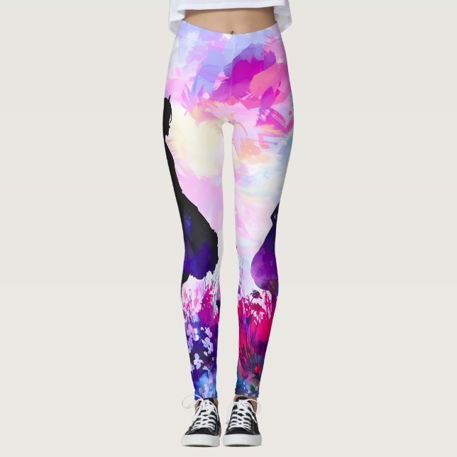 Leggings Flor silvestre Maravilla acuática (Anverso)