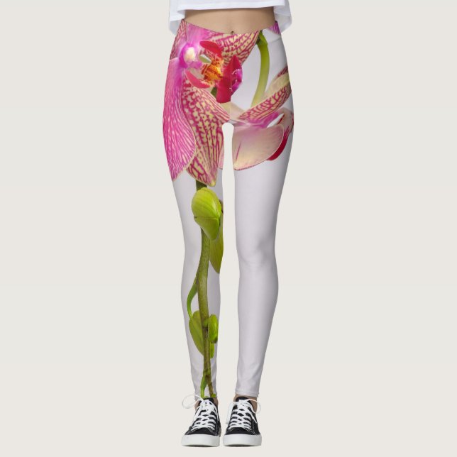 Leggings Flor vertical (Anverso)