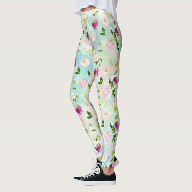 Leggings Flora acuática de la Bonito de la Casa de la Moned (Izquierda)