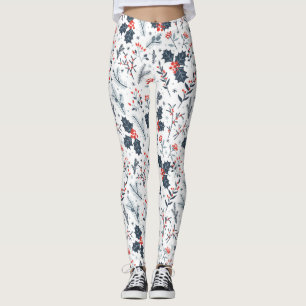 Leggings Flora de invierno