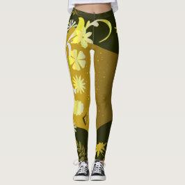 Leggings Flora the Goddess of Flowers