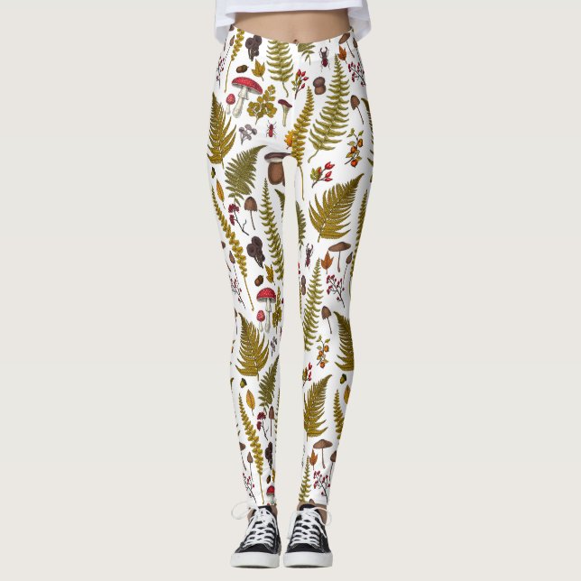 Leggings Flora y fauna silvestres 2 (Anverso)