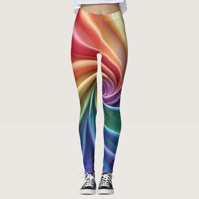 Leggings Floración Cromoespiral (Anverso)