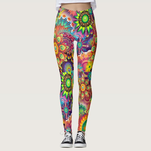 Leggings Floral (Anverso)
