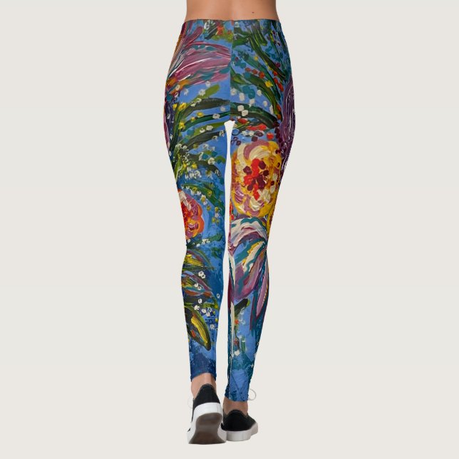 Leggings Floral (Reverso)