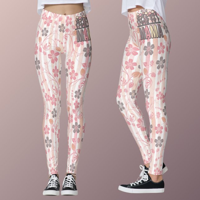 Leggings Floral Boho Mama (Subido por el creador)