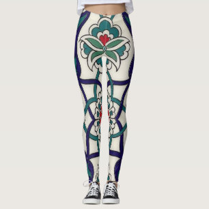 Leggings Floral cerámico turco