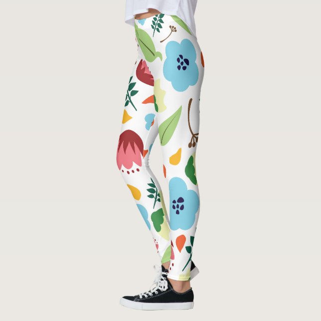 Leggings Floral de primavera (Izquierda)