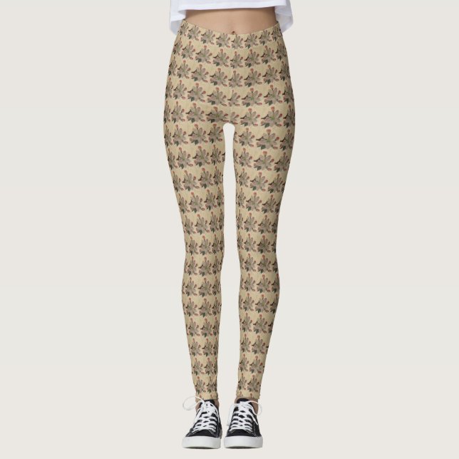 Leggings Floral:Leyendas antiguas (Anverso)