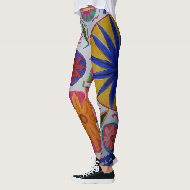 Leggings Floral moderna (Izquierda)
