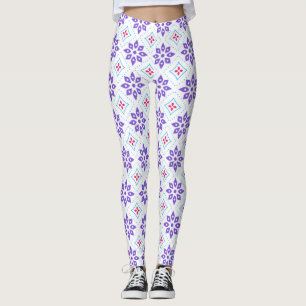 Leggings Floral moderna