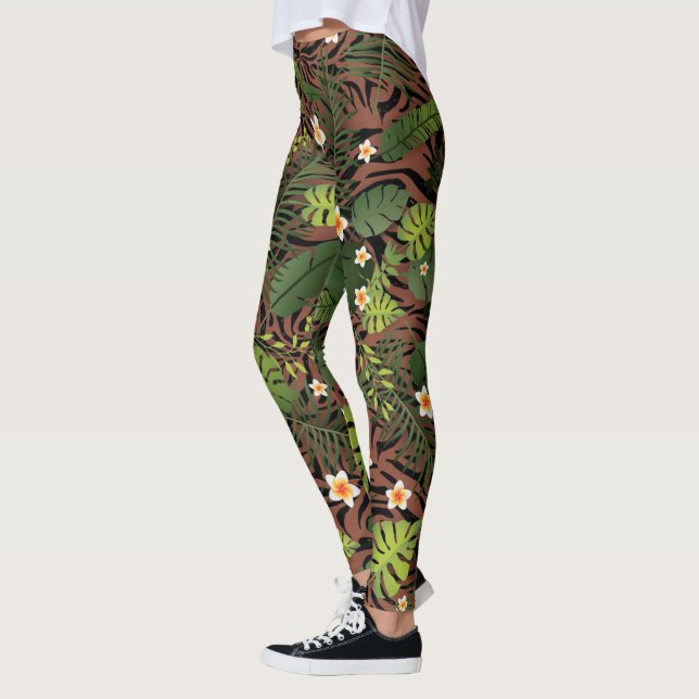 Leggings Floral moderna y elegante (Izquierda)