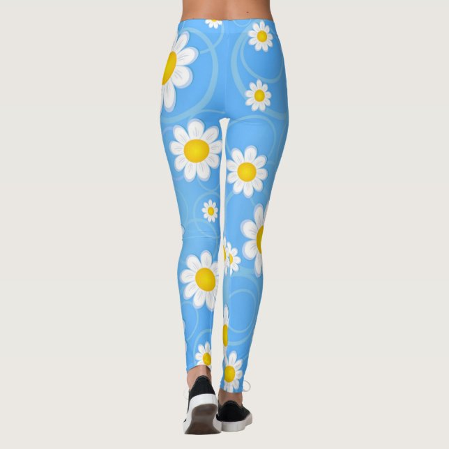 Leggings Floral moderna y elegante (Reverso)
