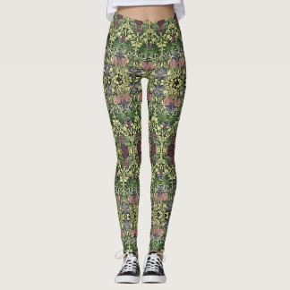 Leggings Floral original victoriana inspirada en William Mo