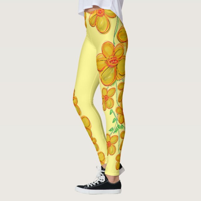 Leggings Floral salvaje (Izquierda)