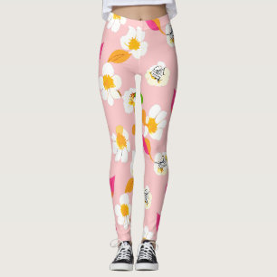 Leggings Floral Silvestre Sin Costuras