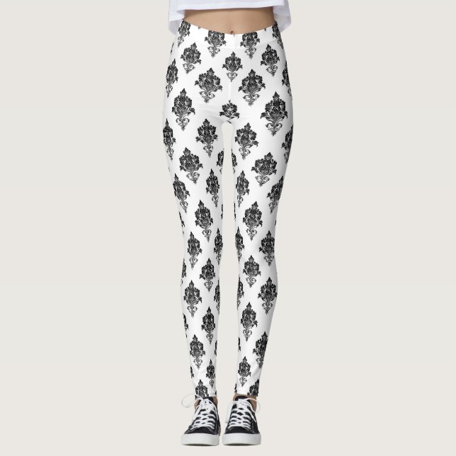 Leggings Floral victoriana (Anverso)