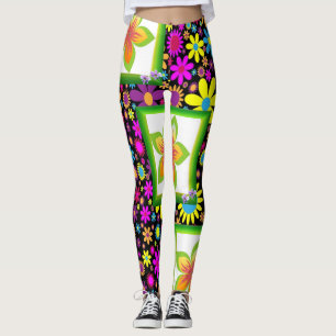 leggings florales