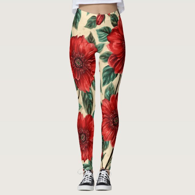 Leggings Florales (Anverso)