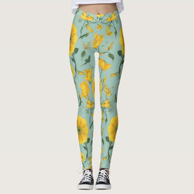 Leggings Florales (Anverso)