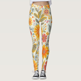 Leggings Florales