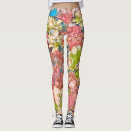 Leggings Florales Multicoloreadas (Belleza)