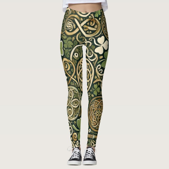 Leggings Florecer Celta (Anverso)