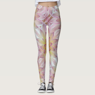 Leggings floreciente con amor