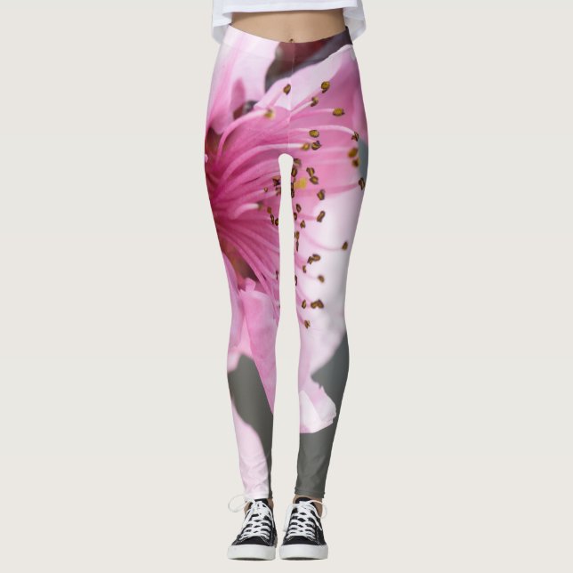 Leggings Florecimiento de la primavera (Anverso)