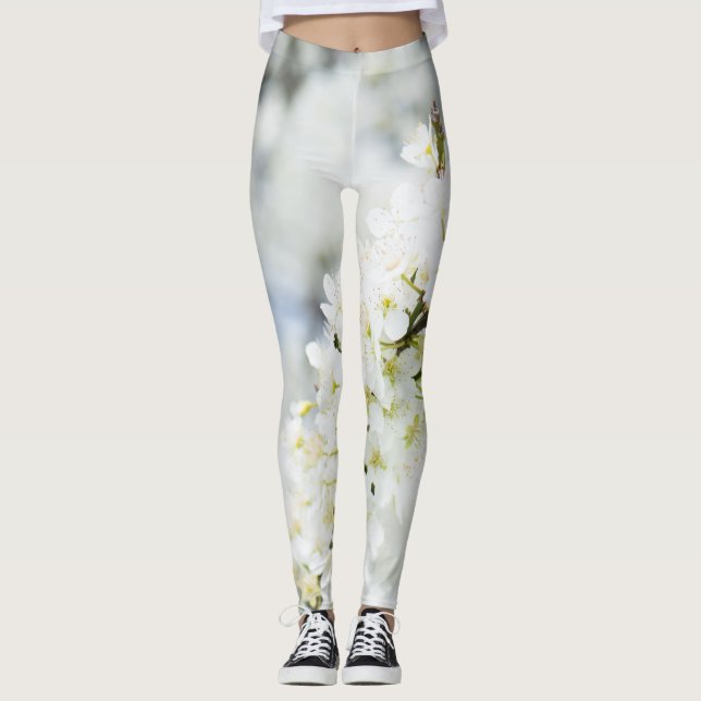 Leggings Florecimiento de primavera (Anverso)