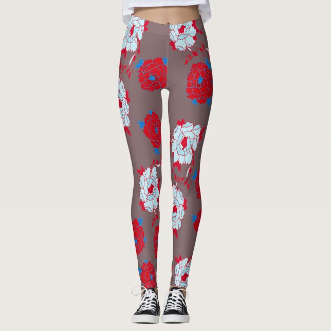 Leggings flores (Anverso)