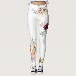 Leggings flores