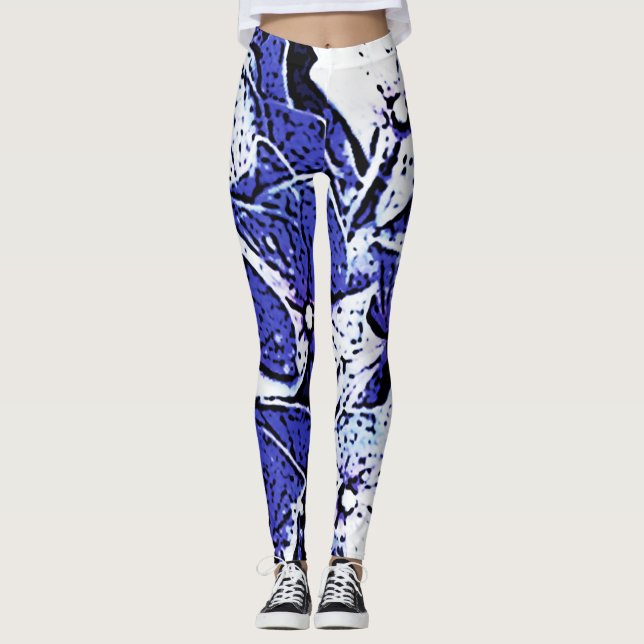 Leggings Flores (Anverso)