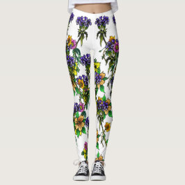 Leggings Flores