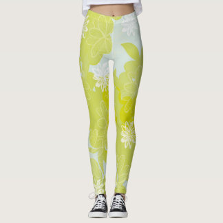 Leggings Flores