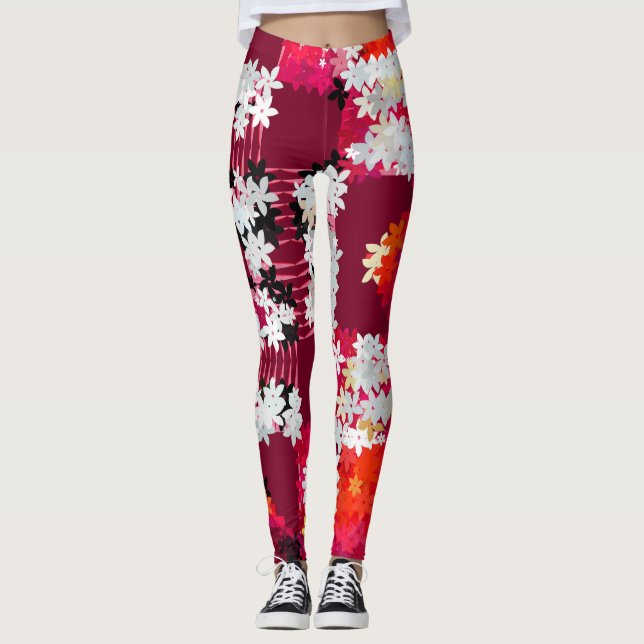 Leggings Flores (Anverso)