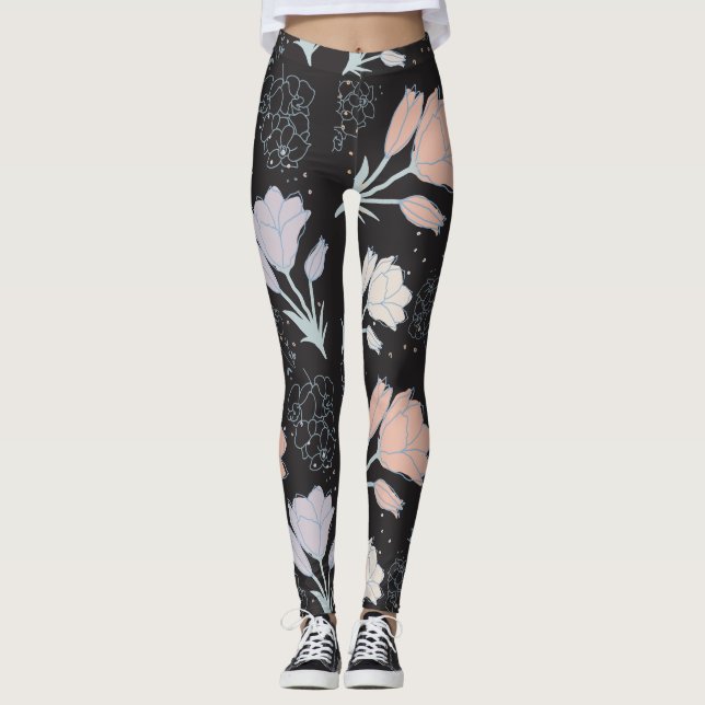 LEGGINGS FLORES (Anverso)