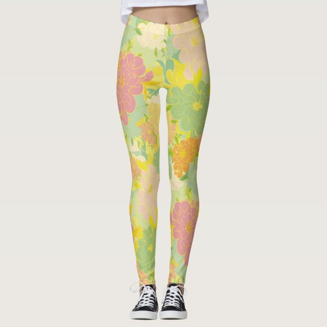 Leggings Flores (Anverso)