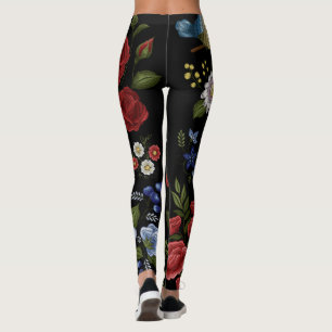 Leggings Flores