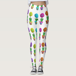 Leggings Flores 3D en ollas