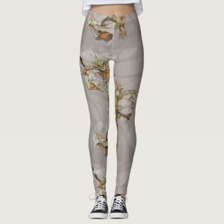 Leggings Flores abstractas