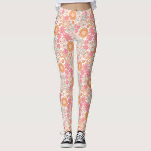Leggings Flores de Boho de primavera 1