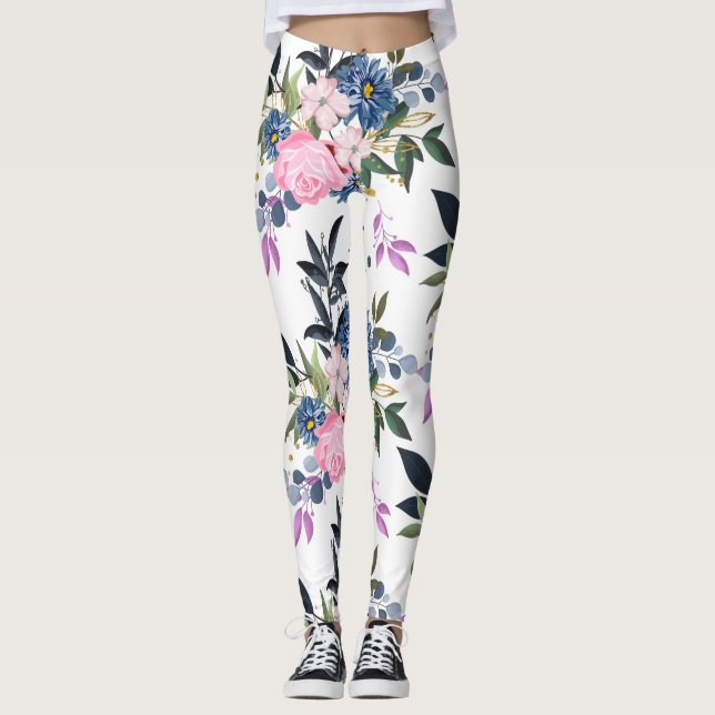 Leggings Flores de bosque (Anverso)