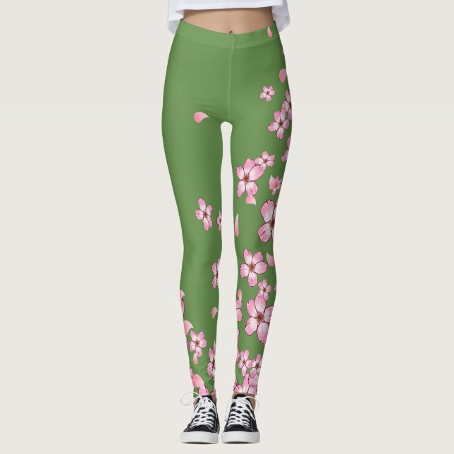 Leggings Flores de cerezo (Sakura) (Anverso)