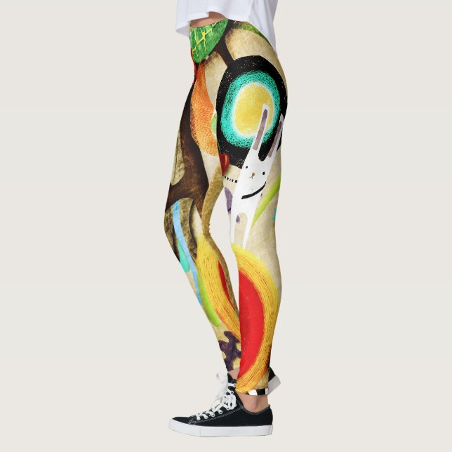 Leggings Flores de conejo Rupydetequila (Izquierda)