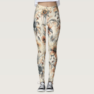 Leggings Flores de cosecha