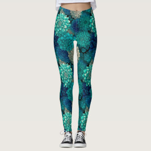 Leggings Flores de Dalias Ropa de Maternidad Flores de Dal