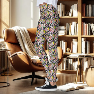 Leggings Flores de edgehog