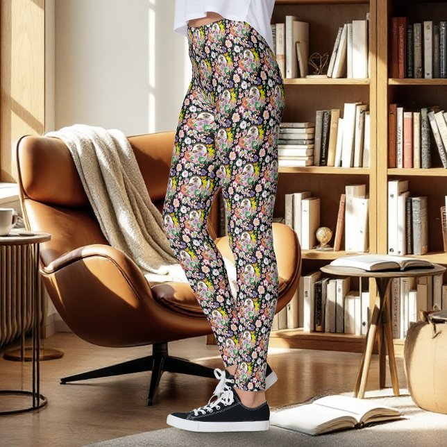 Leggings Flores de edgehog (Subido por el creador)